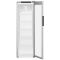 Silver forced-air refrigerated cabinet - Glass door with side LED light - 286L
