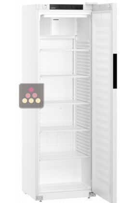 White forced-air refrigerated cabinet - ABS interior - 286L
