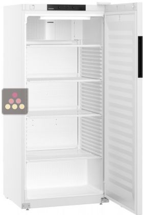 White forced-air commercial refrigerator - 432L