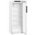 White forced-air commercial refrigerator - Glass door with side LED light - 250L