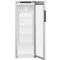 Silver forced-air refrigerated cabinet - Glass door with side LED light - 250L
