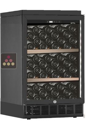 Built-in single temperature wine cabinet for wine storage or service