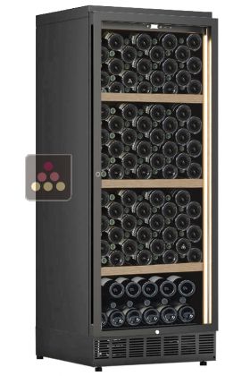 Single-temperature built-in wine cabinet for storage or service