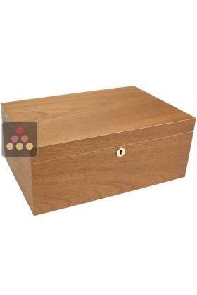 Compact cedar wood humidor - 150 cigars