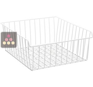 Plastic coated steel wire basket for commercial freezer LIEBHERR PRO