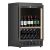 Built-in single temperature wine cabinet for wine storage or service - Standing bottles