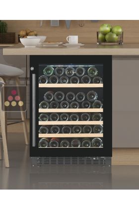 Single temperature service wine cabinet - can be built-in under counter