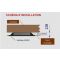 Air conditioner for natural wine cellar 900W - cold production and heating system - Ceiling unit cooler