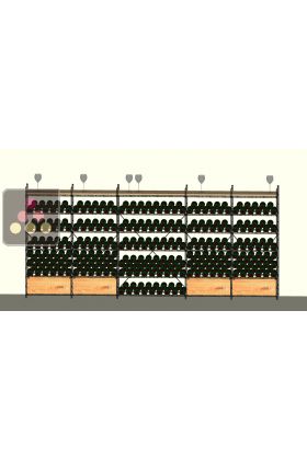 Pack of 2 Modular Storage for 1022 bottles