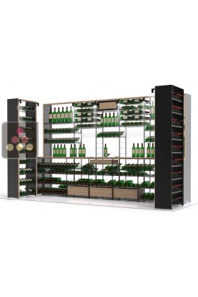 Arrangement of 986 bottle cellars - Specific manufacturing Wine Merchant