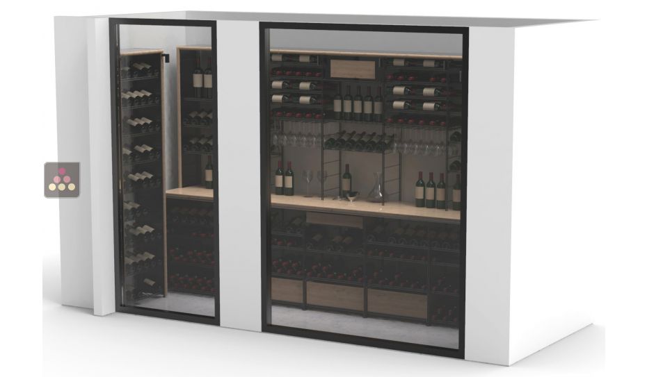 Arrangement of 986 bottle cellars - Specific manufacturing Wine Merchant