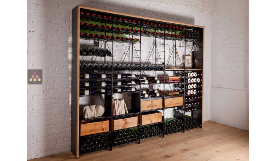 Arrangement of 667 bottle cellars - Specific manufacturing Essential System 