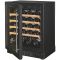 Combination of 3 single temperature wine ageing cabinet - Sliding shelves