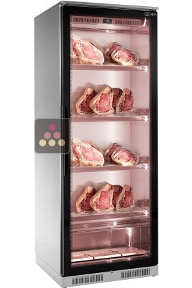 Dry aging refrigerated cabinet for meat maturation - Shelves storage
