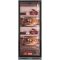 Refrigerated display cabinet for cold cuts storage - Shelves storage