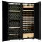 Combination of a single temperature wine cabinet and a 3 temperatures multipurpose wine cabinet - Storage/sliding shelves