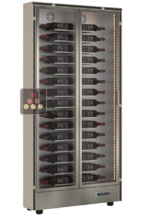 Wine cabinet shallow module - 60 bottles - easy access