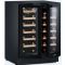 Dual temperature wine cabinet for service and storage