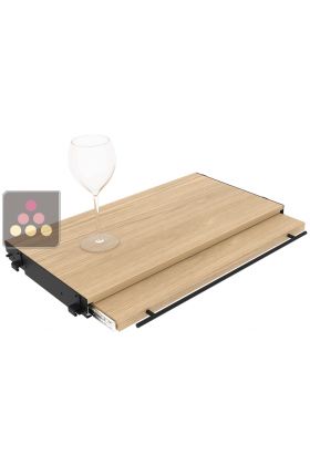 Extendable wooden worktop L'Atelier Vin unit - Width 60cm
