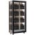 Professional multi-temperature wine display cabinet - 3 glazed sides - Vertical bottles - Wooden cladding