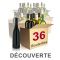 36 bottles of wine - Discovery Selection : white wines, red wines and Champagne