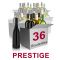36 bottles of wine - Selection Prestige : white wines, red wines & Champagne