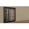 Built-in combination of 2 professional refrigerated display cabinets for wine, cheese and cured meat - Flat frame