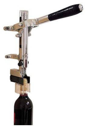 Professional wall-mounted corkscrew