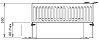 The back wall of the wine cellar is 80mm thick. The depth of the condenser fan is 160mm and the total depth of the air-conditionner is 626mm.