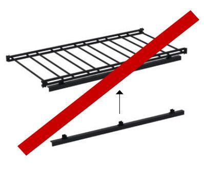 Without bracket for horizontal LED lighting