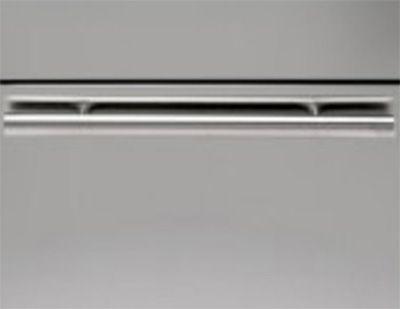 With color GREY DARK TITANIUM 12 - Matt - For 2 doors and drawer