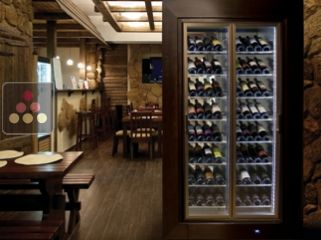 CALICE multipurpose island unit wine cabinet for service or storage