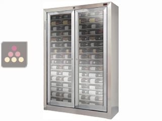 ELLEMME contemporary wine cabinet for service or storage, fit-in 